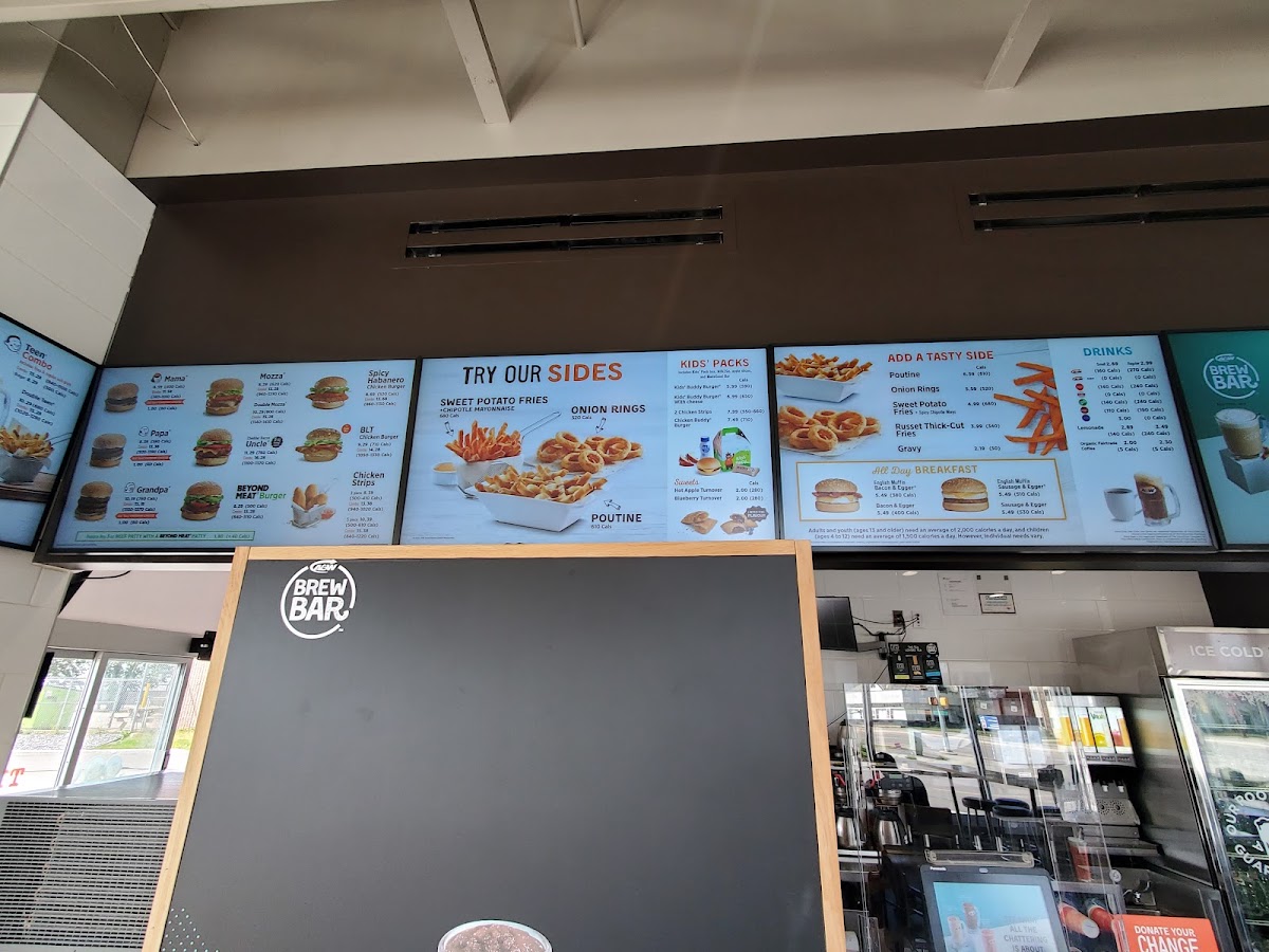Menu A&w Canada-2